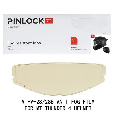 Shield Anti Fog Film For MT-V-14 MT JARAMA Helmet THUNDER 4 REVENGE TARGO Lens