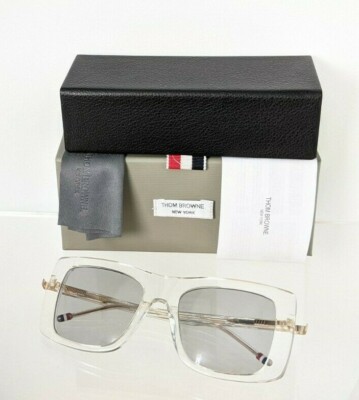 Pre-owned Dita Brand Authentic Thom Browne Sunglasses Tbs 419-a-03 Clr-gld Tbs419 Frame In Gray