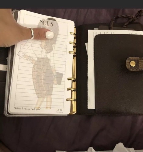 Autentic Louis Vuitton Agenda MM Damier Ebene