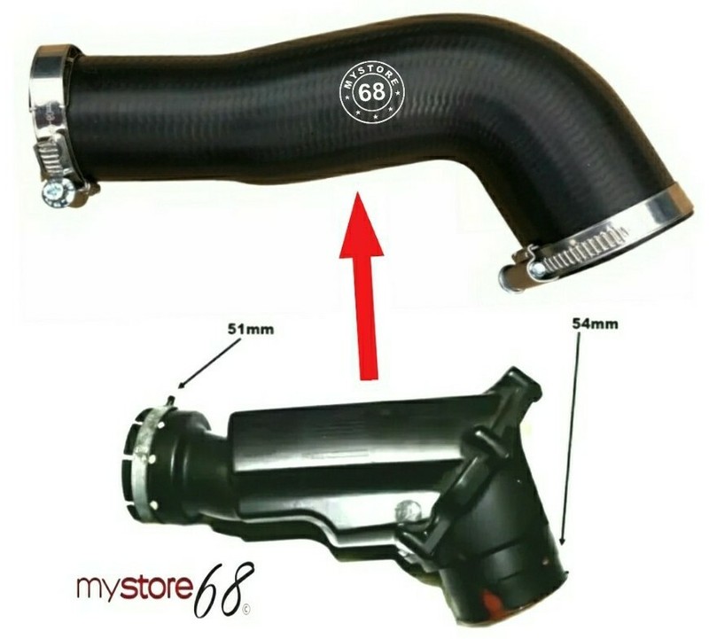 Turboschlauch Resonator FÃR Volvo S60 V70ii Xc70 Xc90 D5 30740896 30741452