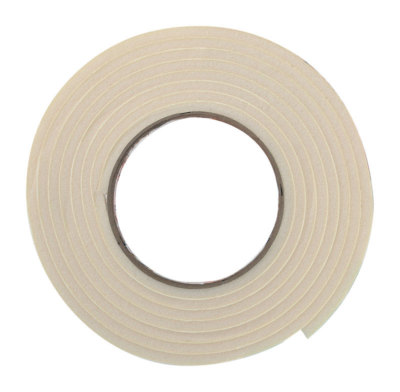 Frost King R338WH 3/8'' x 3/16''/10' Rubber Foam Tape, White