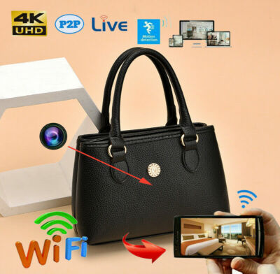 HD 1080P WIFI P2P Handbag Security Mini Camera Portable Video Recorder 32GB