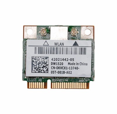 Dell Latitude E6510 Studio 1569 Half Mini PCI-e Wireless Wifi Wi-Fi Card 60Y3231