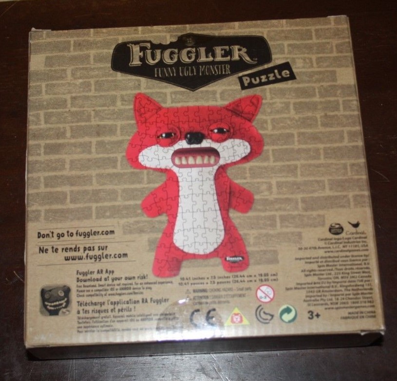 Spin Master Cardinal Fuggler Funny Ugly Monster 100 Piece Jig Saw Puzzle