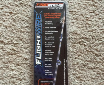 FirstString Flightwire Premium Bow Strings Two Cam String Only 58'' NEW!