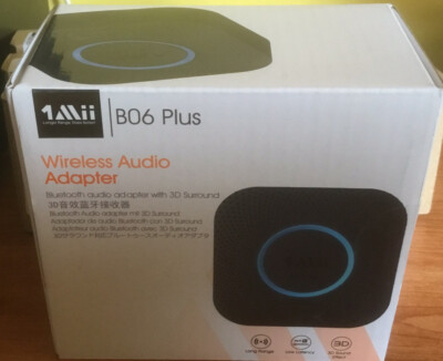 1Mii B06 Plus Ricevitore Audio Senza Fili Aptx HD, Adattatore Bluetooth