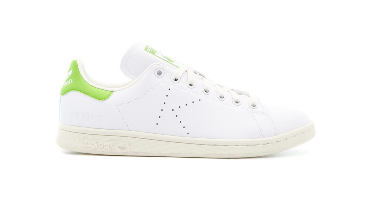 

МУЖСКАЯ adidas Stan Smith Kermit the Frog Muppets Disney Shoes fy5460, Белый, adidas Stan Smith