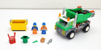 LEGO Juniors 10680 - Garbage Truck - 100% Complete - No Box / Manual - City 2015