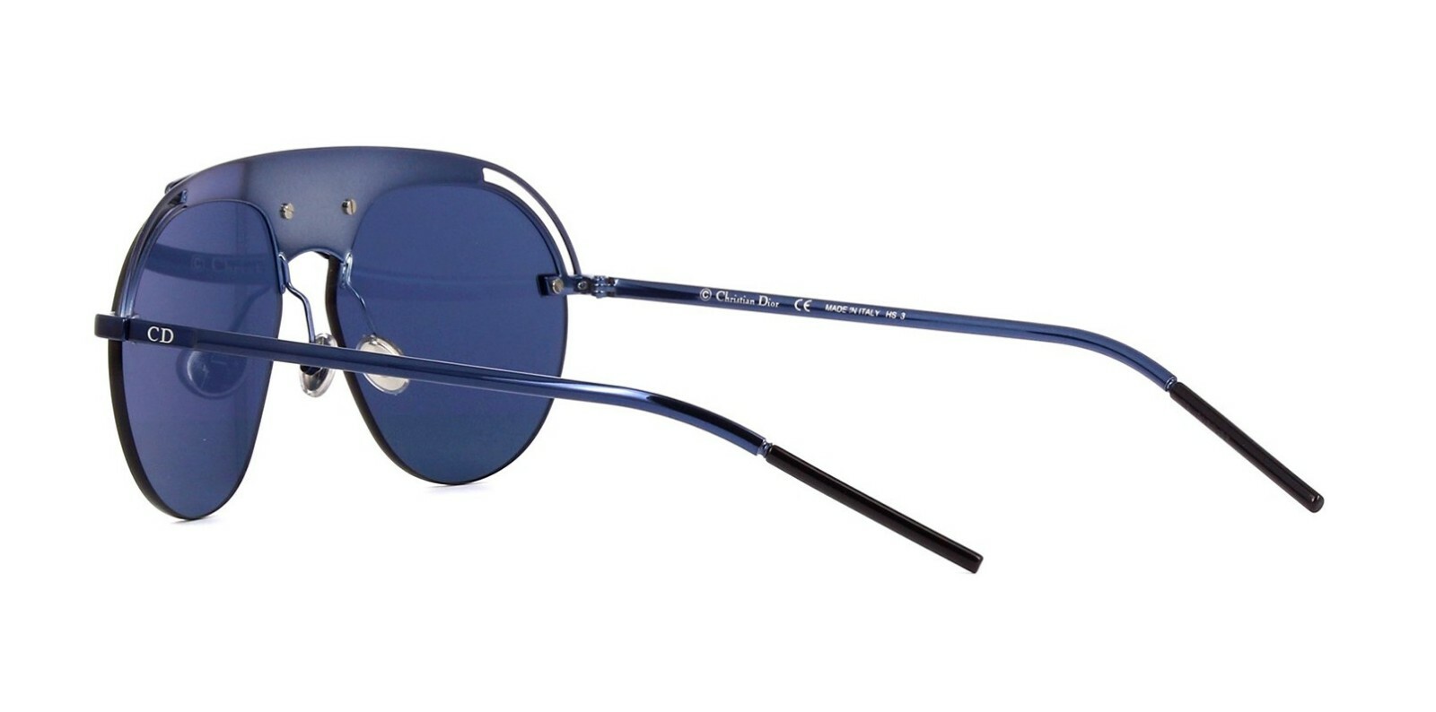 Pre-owned Dior Balenciaga Bb0244s Ruthenium/grey (001) Sunglasses In Gray