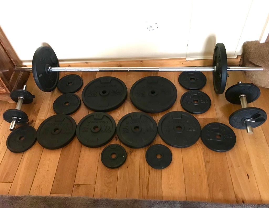 Exercise Weight lifting set in Huddersfield, West Yorkshire Gumtree
