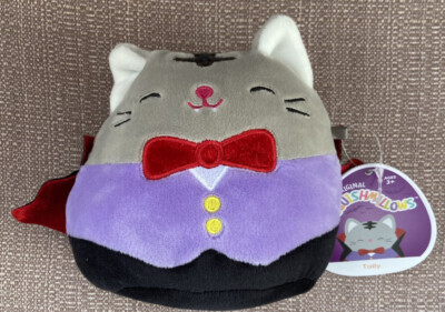 Squishmallows TALLY THE VAMPIRE CAT 4.5'' Halloween Plush New with Tag