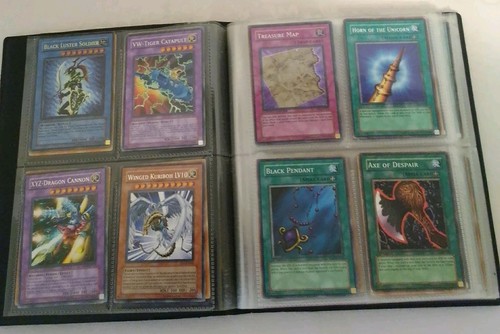 HUGH Book Lot YuGiOh cards Rare Holo Limited Edition Check pics 1996