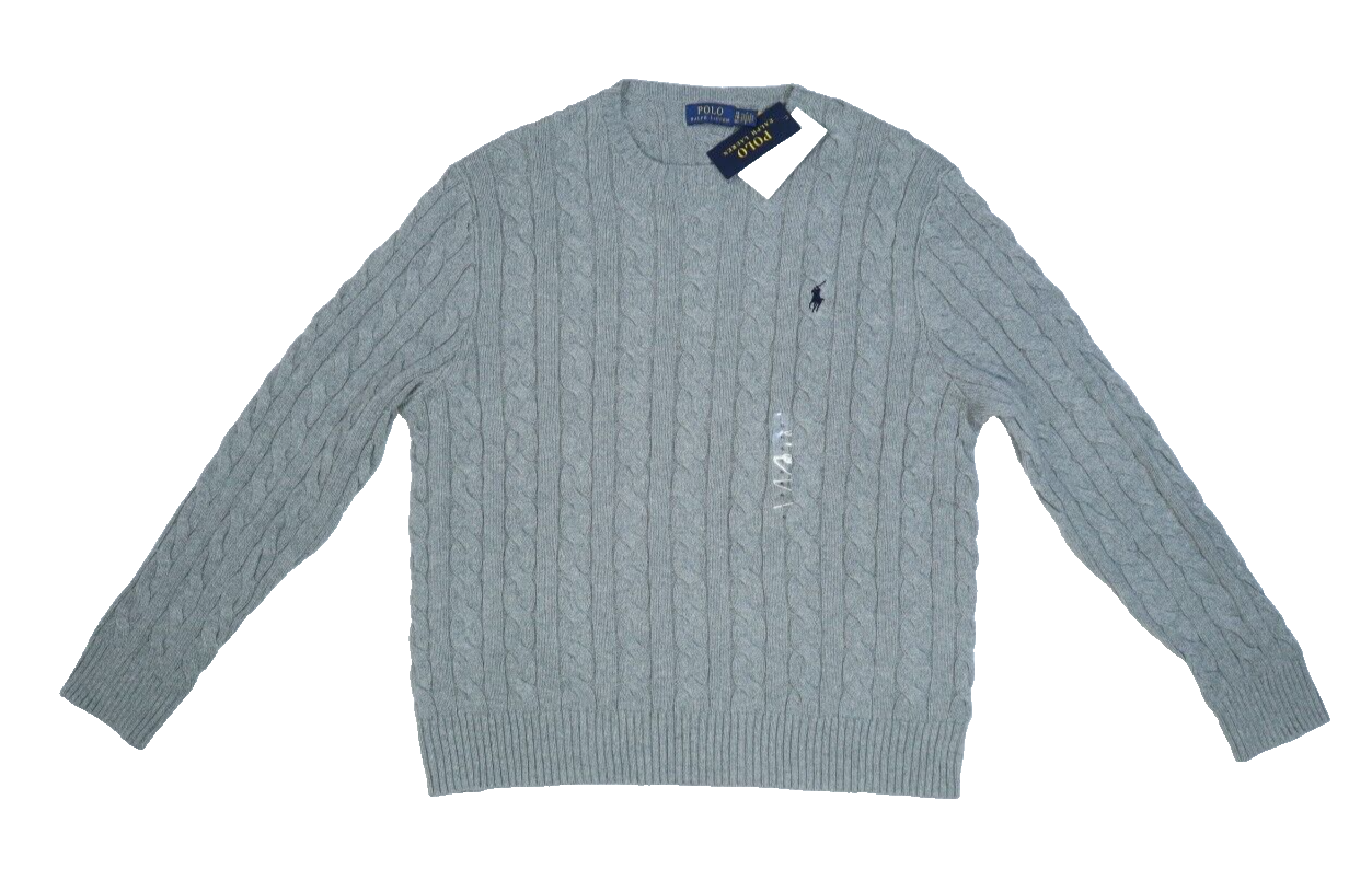 Ralph Lauren knit blousonドライバーズニット グレー Sweaters
