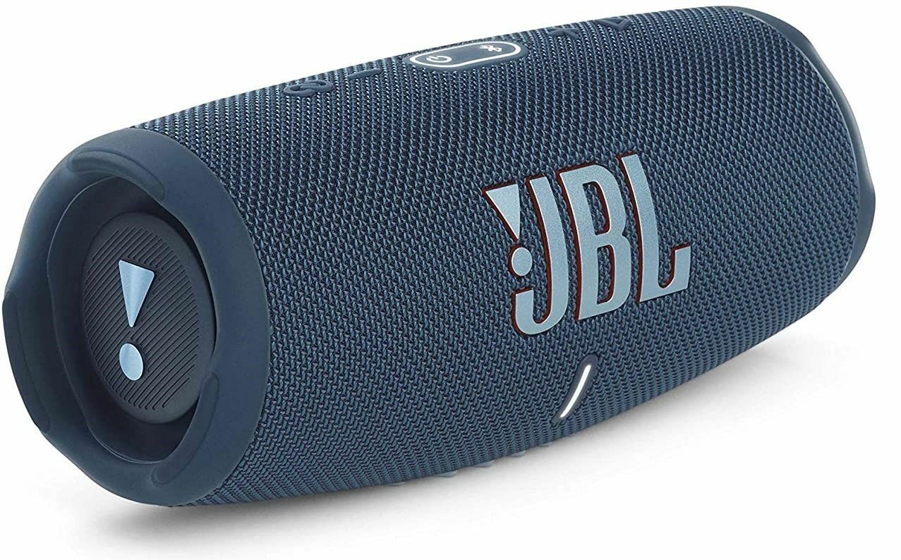 JBL Charge 5 Portable Bluetooth Speaker - Blue - JBL-CHARGE-5-BLUE JBL Charge 5 Portable Bluetooth Speaker - Blue - JBL-CHARGE-5-BLUE