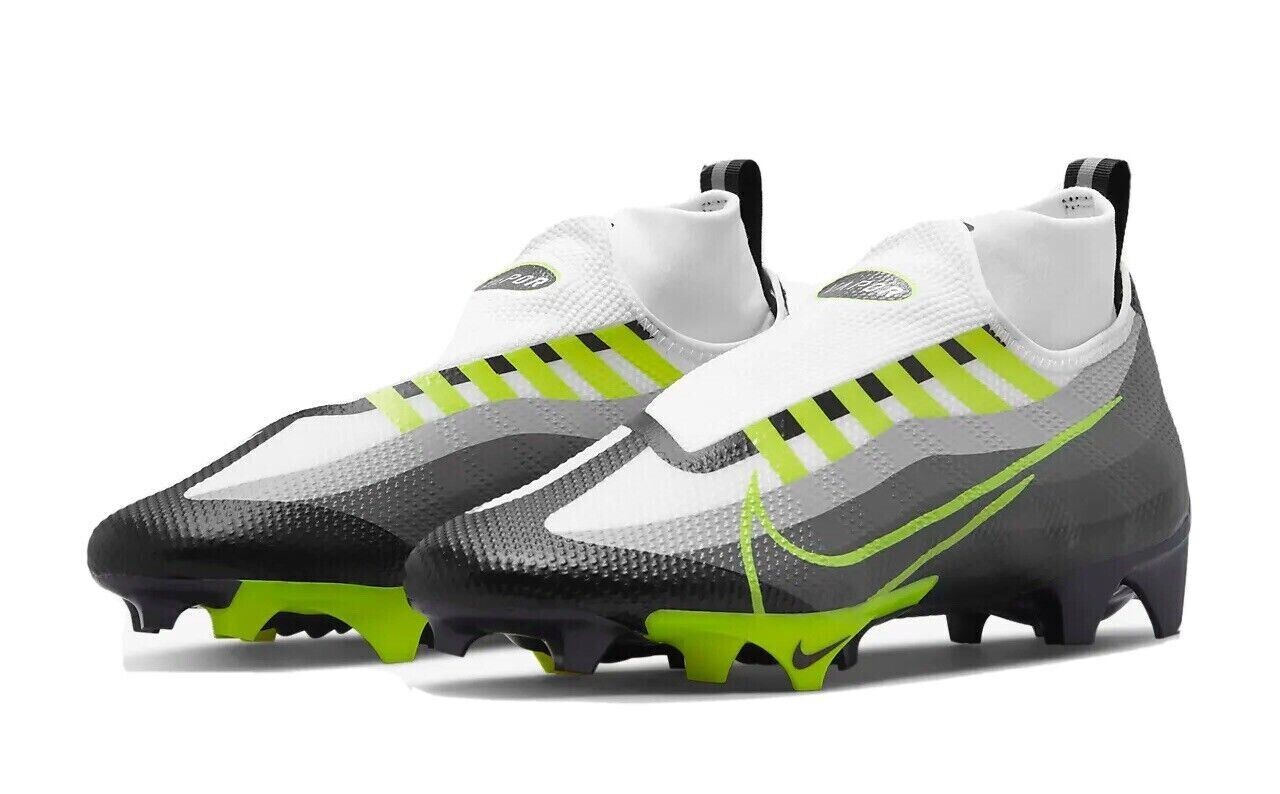 Nike Vapor Edge Pro 360 Football Cleats Grey Volt DQ3670-071