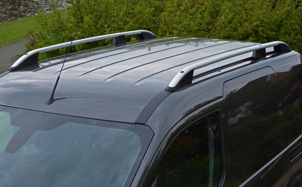 Aluminium Roof Rack Rails Side Bars Set To Fit L1 Ford Transit Connect (2012+) eBay