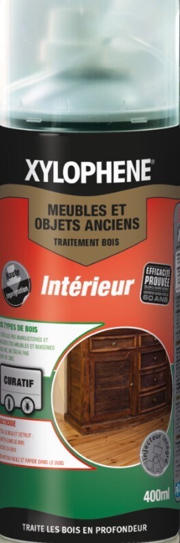Xylophene Aerosol Traitement Bois Meubles Termites Insectes PrÃVentif Curatif