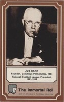 1975 Fleer Team Cloth Patch Stickers Joe Carr #6