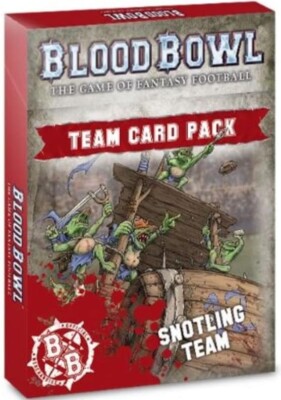 Игровая мастерская Blood Bowl 200-89 Набор командных карт Snotling