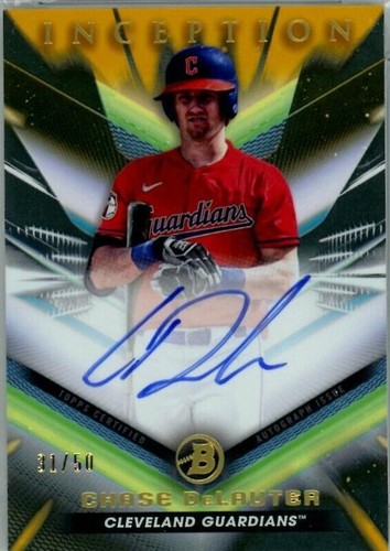 2023 Bowman Inception - Chase DeLauter #BPA-CDR