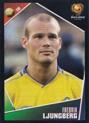 Panini Sticker Fußball Euro 2004 Nr. 192 Fredrik Ljungberg SWE Sverige NEU Bild