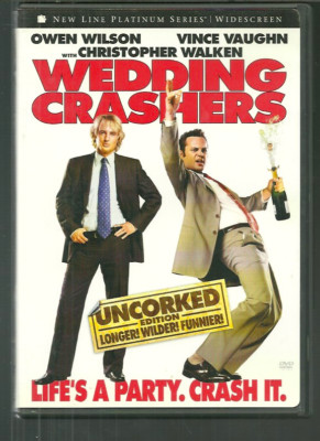 WEDDING CRASHERS  DVD  OWEN WILSON  VINCE VAUGHN