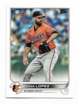MLB Playercard - 2022 Topps S2 - Jorge Lopez - Orioles #552 - Puerto Rico