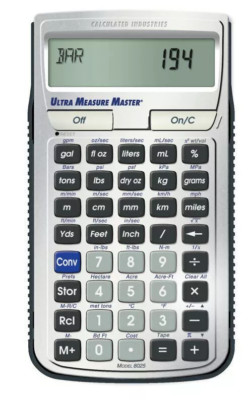 Calculated Industries Ultra Measure Master Calculator 8025