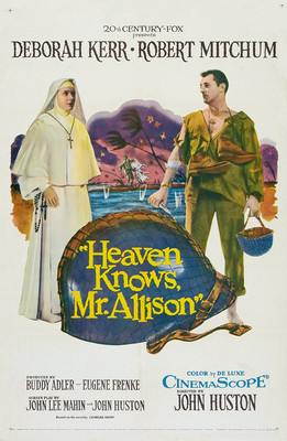 27x40 B Robert Mitchum Deborah Kerr