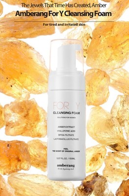 For Y  Zone Cleansing Foam  Solutions For Women  Amber Extract  Made in Korea