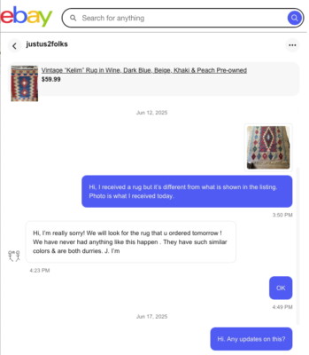 Item photo(s) from verified buyer