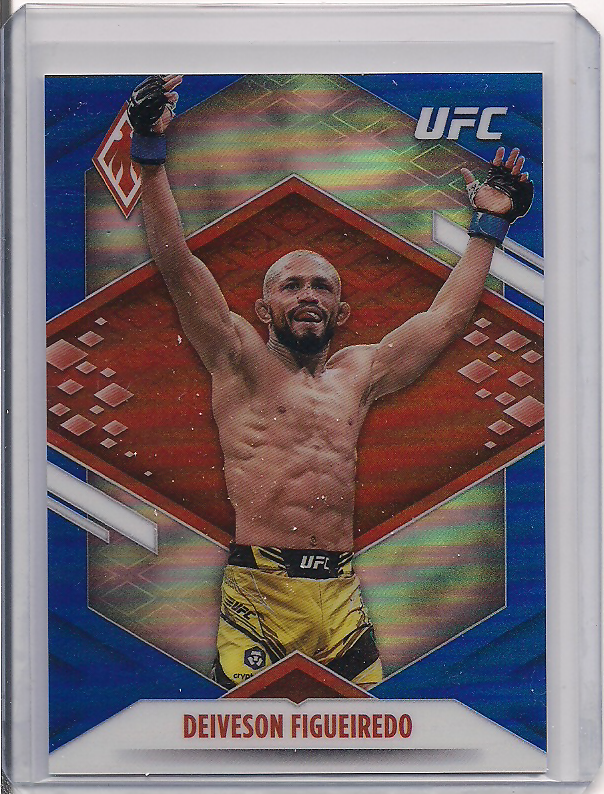 ufc prizm 激レア　デイブソン・フィゲイレード　ゴールドカード 2022 Chronicles UFC #321 Deiveson Figueiredo Phoenix Prizm