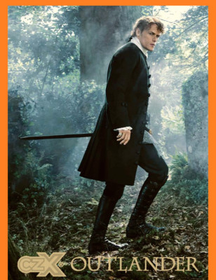 2019 SDCC Cryptozoic ... CZX OUTLANDER Jamie Fraser Promo Card #P6 