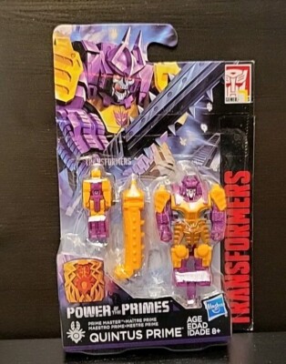 Transformers Power of the Primes Master Quintus Prime Bludgeon Hasbro 2017 New