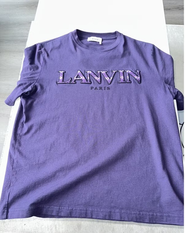 LANVIN SPORT レディースシャツ M 薄紫 LANVIN SPORT レディースシャツ M 薄紫 LANVIN SPORT レディース
