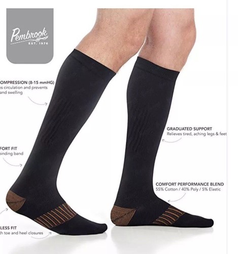 Black Copper Sz S/m Shoe Siz 6-10 Unisex 1 Pair