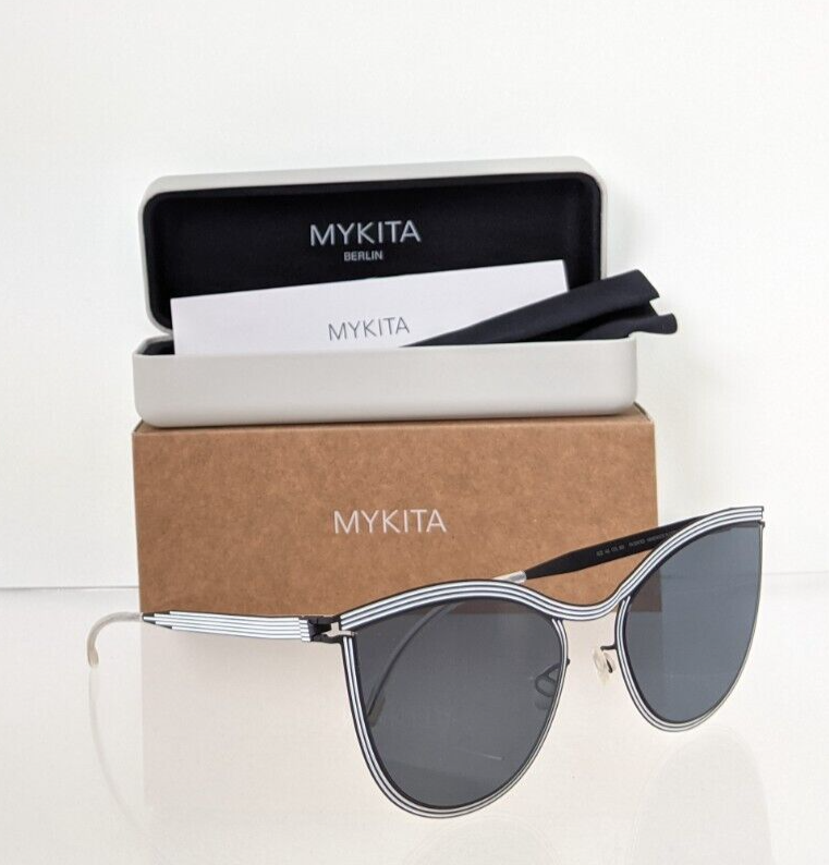 Pre-owned Mykita Brand Authentic  Studio 6.2 Sunglasses Col 363 58mm In Gray