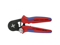 Knipex PreciForce® Crimpzange 220mm für unisolierte Pressverbinder 1,5-10mm²