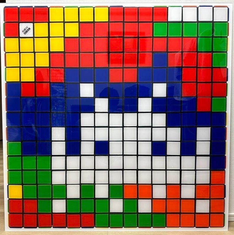Invader HENI EDTION インベーダー　Rubikcubism Invader – Rubikcubism | HENI Blog