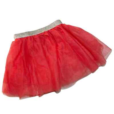 Coral Red Tutu Skirt Ballet Dance Recital Dress Doll Baby Child Adult XL
