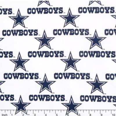 9'' NFL (AFC / NFC) TEAMS 100% COTTON LICENSE FABRIC