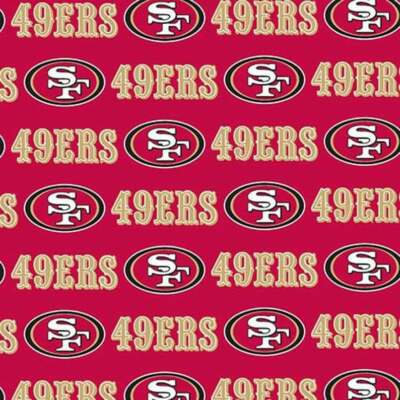9'' NFL (AFC / NFC) TEAMS 100% COTTON LICENSE FABRIC