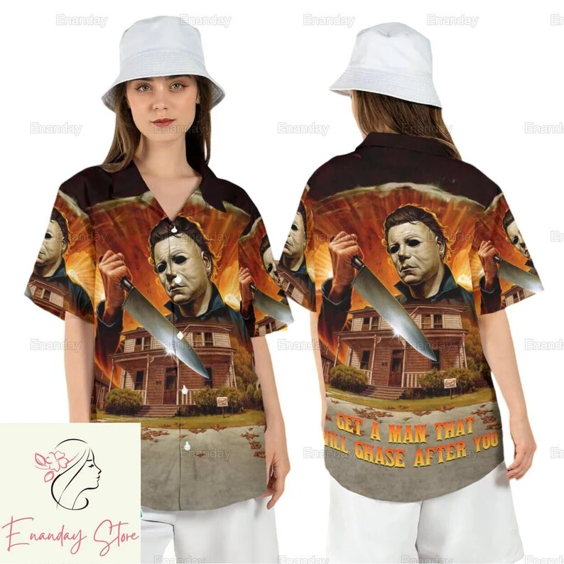 Michael Myers 3D HAWAII SHIRT Mother Day gift All over Print Best Price Us Size