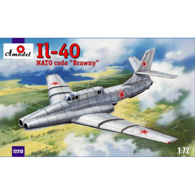 AMODEL 72213 Ilyushin IL-40 Brawny Soviet jet-engined armored aircraft Scale1:72