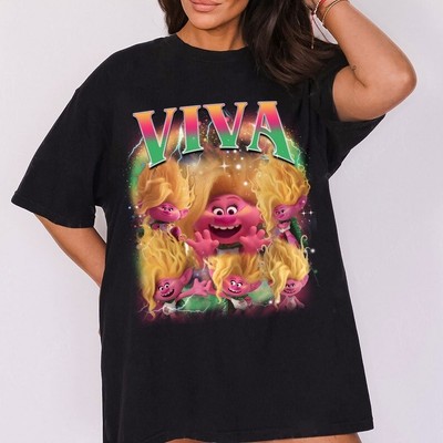 Viva Bootleg Rap Tee, Trol.ls Band Together Character T-shirt Unisex