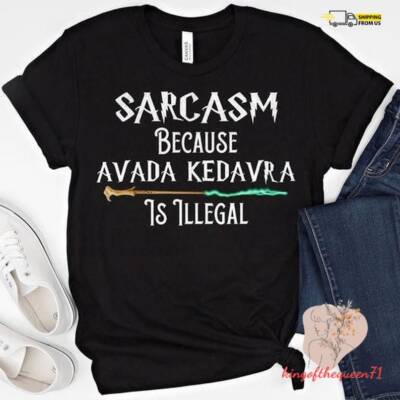 Harry Potter Shirt,Avada Kedavra Vacation Shirt,Trendy Shirt,Wizard School Shirt