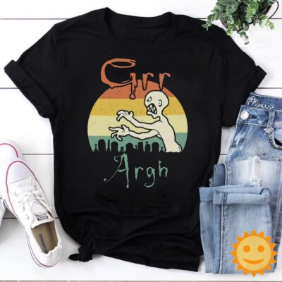Grr Argh Zombie Vintage T-Shirt, Buffy The Vampire Slayer Shirt, Halloween Shirt