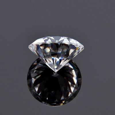 3.01 ct Round Cut 9.5mm VVS1 Natural D Grade Certified Lab Grown Diamond AK071