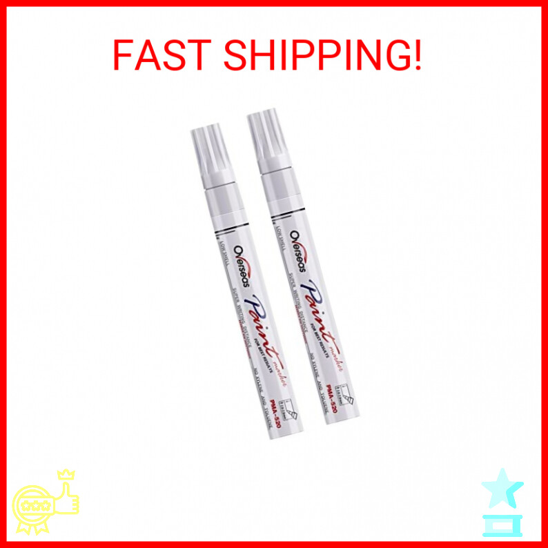 - 2 Pack Single Color Oil Based Paint Markers