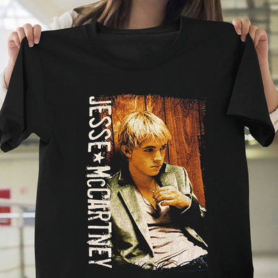 Jesse McCartney Beautiful Soul Tour Cotton T-Shirt For Men And Women